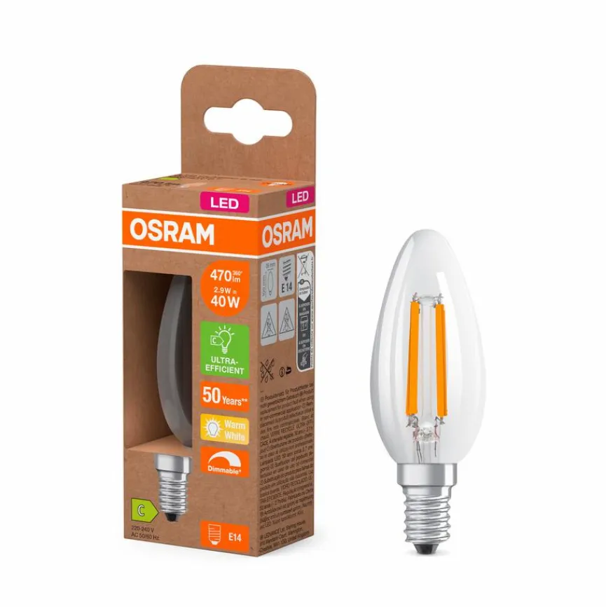 Sale LED-Kerze E14/2,9 Watt/Energie C E14