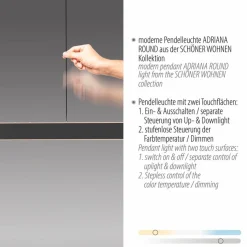 Hot LED-Pendelleuchte Adriana Round Pendelleuchten