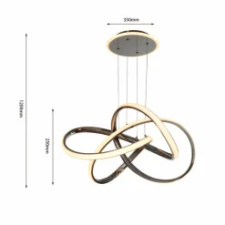 GeeTi Pendelleuchten|LED-Pendelleuchte Bandol