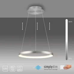 Paul Neuhaus LED-Pendelleuchte Hoop