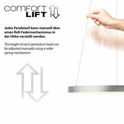 Paul Neuhaus LED-Pendelleuchte Hoop