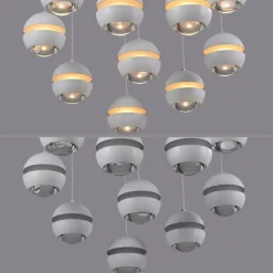 SCHÖNER WOHNEN-Kollektion LED-Pendelleuchte Lini