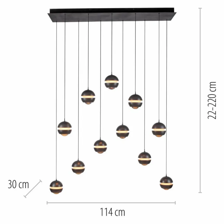 SCHÖNER WOHNEN-Kollektion LED-Pendelleuchte Lini