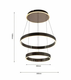 GeeTi Pendelleuchten|LED-Pendelleuchte Marling