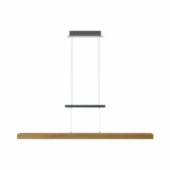 ELOBRA Pendelleuchten|LED-Pendelleuchte Metall, Nickel