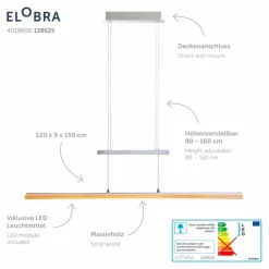 ELOBRA Pendelleuchten|LED-Pendelleuchte Panama