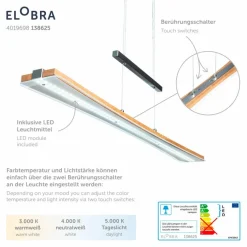 ELOBRA Pendelleuchten|LED-Pendelleuchte Panama