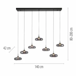 SCHÖNER WOHNEN-Kollektion Pendelleuchten|LED-Pendelleuchte Posh