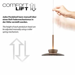 Neuhaus PURE Pendelleuchten|LED-Pendelleuchte Pure Moon