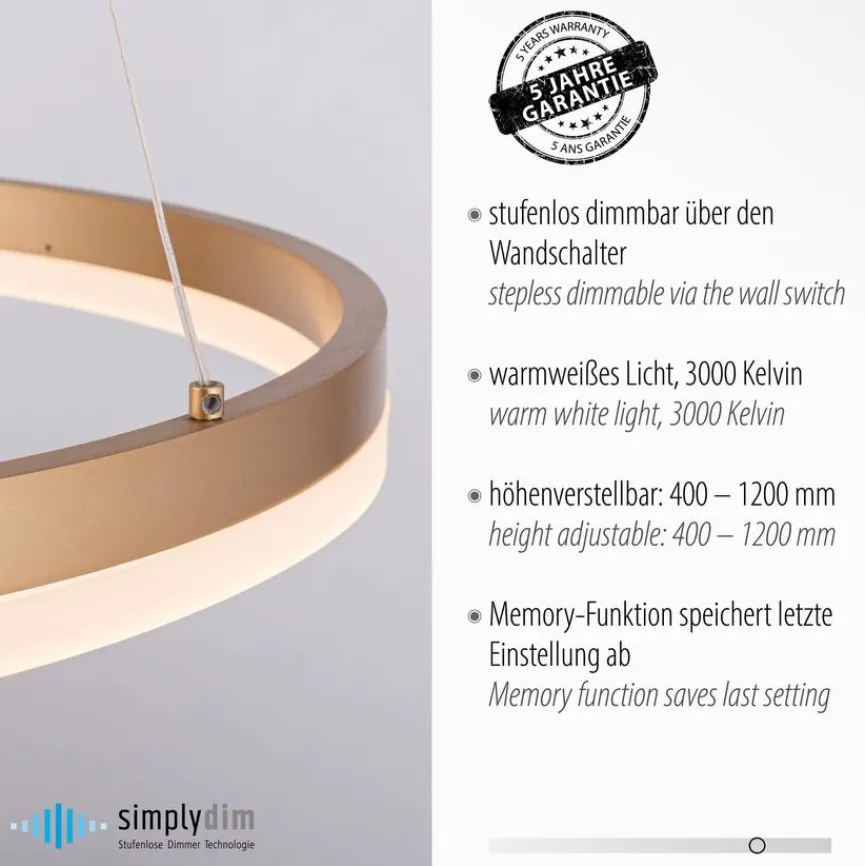 Discount LED-Pendelleuchte Titus Pendelleuchten