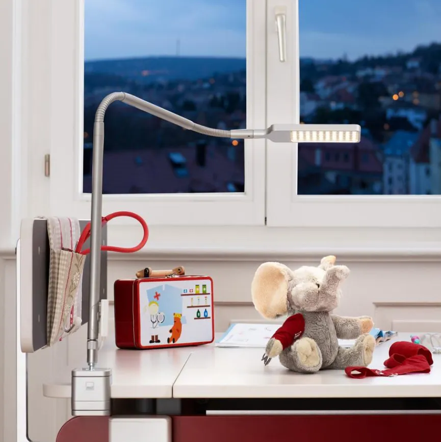 Kinder Moll Klemmleuchten|Kinder- & Jugendschreibtische|LED-Schreibtischlampe Flexlight