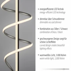 JUST LIGHT. Stehlampen|LED-Stehlampe Emanda