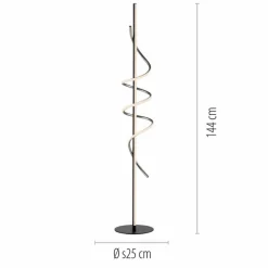 JUST LIGHT. Stehlampen|LED-Stehlampe Emanda