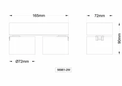 Globo LED-Strahler Rae