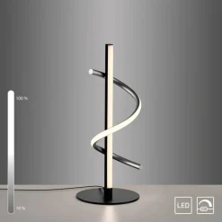 JUST LIGHT. Tischlampen|LED-Tischleuchte Emanda