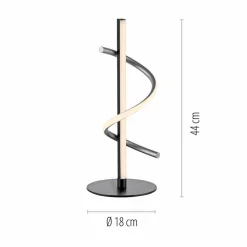 JUST LIGHT. Tischlampen|LED-Tischleuchte Emanda
