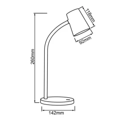 Clearance LED-Tischleuchte Illa Tischlampen
