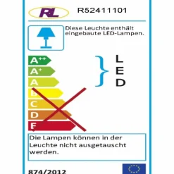 Reality Leuchten LED-Tischleuchte Rennes