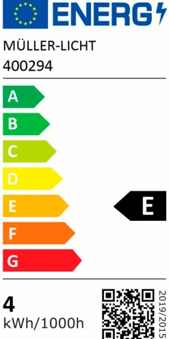MÜLLER-LICHT LED-Tropfen E14/4 Watt/Energie E