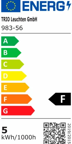 Trio LED-Tropfenform E14/5 Watt/Energie F