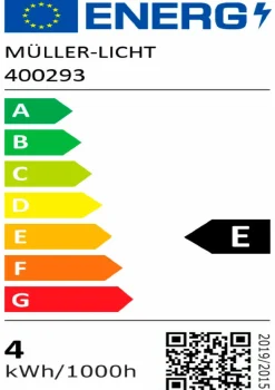 MÜLLER-LICHT E14|LED-Tropfenform, klar E14/4Watt/ Energie E