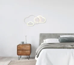 Reality Leuchten LED-Wandleuchte Cloudy