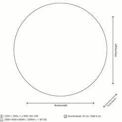 ELOBRA Wandleuchten|LED-Wandleuchte Havana