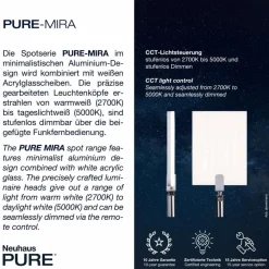 Hot LED-Wandleuchte Pure Mira Wandleuchten