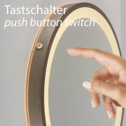 Paul Neuhaus LED-Wandspiegel Vidro