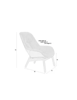 Zuiver Longchair Duke