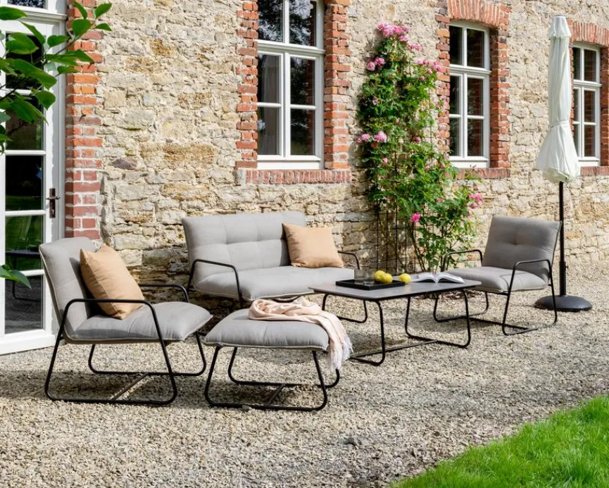 Outlet Lounge-Hocker Fontein Gartensofas|Loungesofas