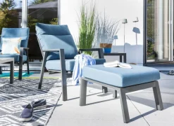 Online Loungemöbel Set Deluxe Alu 5 tlg. Loungemöbel-Sets