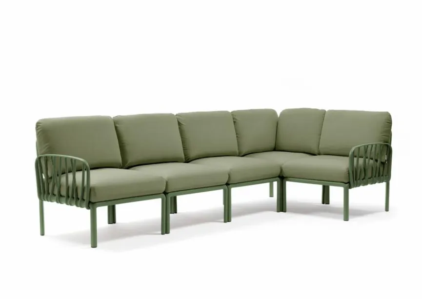 Nardi Loungemöbel Set Komodo 5 5tlg., Sunbrella