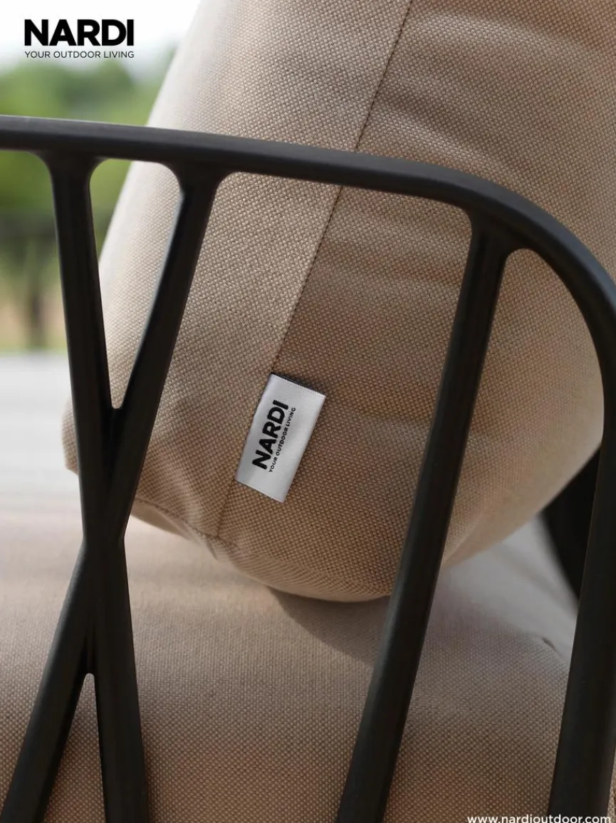 Nardi Loungemöbel Set, Komodo 5 5tlg., Sunbrella