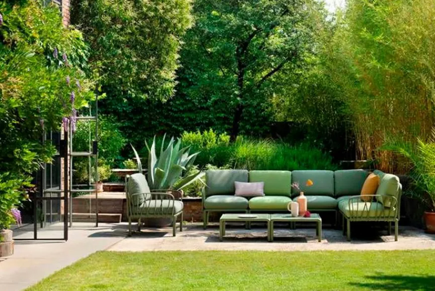 Nardi Loungemöbel Set Komodo 5 5tlg., Sunbrella