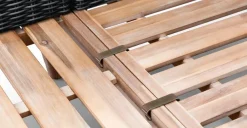 Loungemöbel Set Leeds 3 tlg.