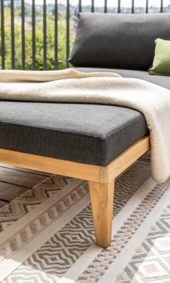 Loungemöbel Set Leeds 3 tlg.