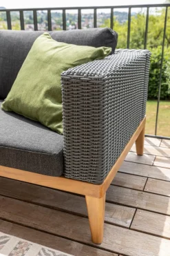 Loungemöbel Set Leeds 3 tlg.