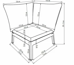 Loungemöbel-Sets|Loungemöbel Set Lyon
