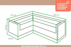 Discount Lounge-Schutzhülle 210 x 75 x 260 cm Schutzhüllen