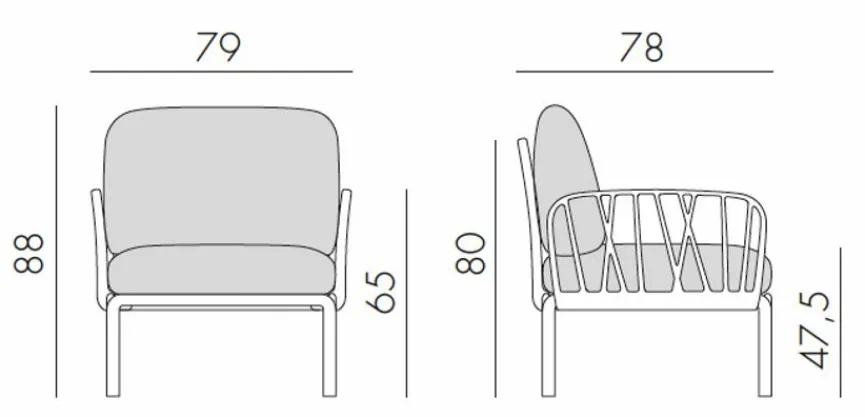 Nardi Loungesessel Komodo 5