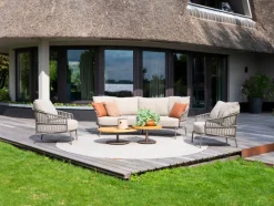 4 SEASONS OUTDOOR Gartenbänke|Balkonbänke|Lounge-Sofa Capalbio 3-Sitzer