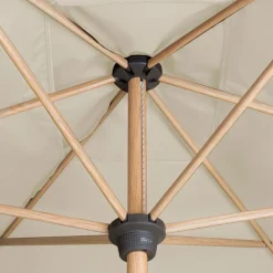 Doppler Marktschirm Alu Wood 200 x 300 cm