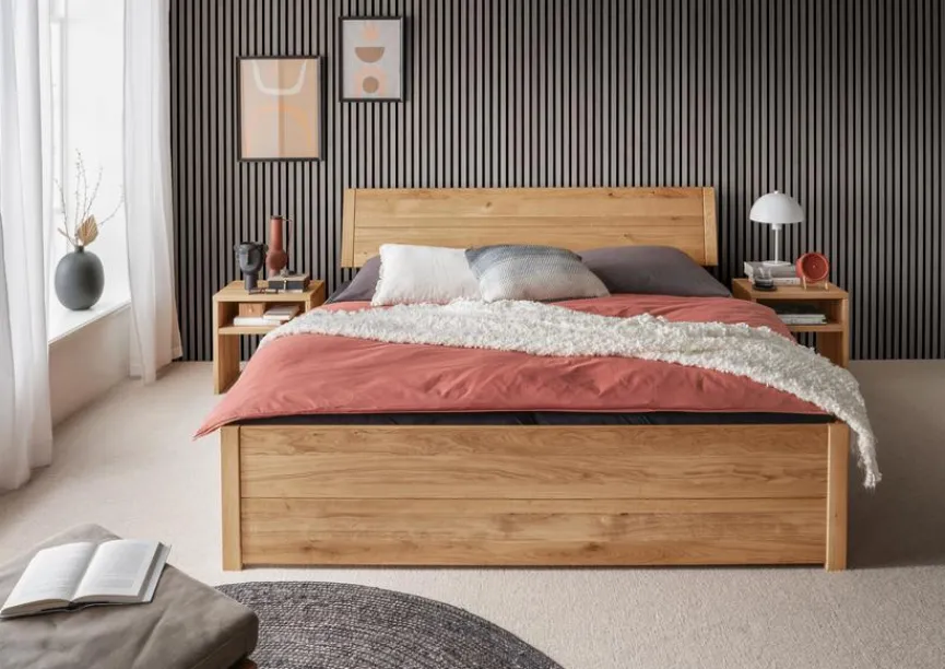 Outlet Massivholzbett BE-0829 180 x 200 cm Betten