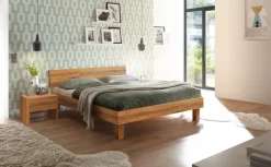 HASENA Betten|Massivholzbett Forti 140 x 200 cm