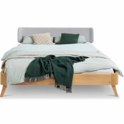 Clearance Massivholzbett Oak-Bianco 180 x 200 cm Betten