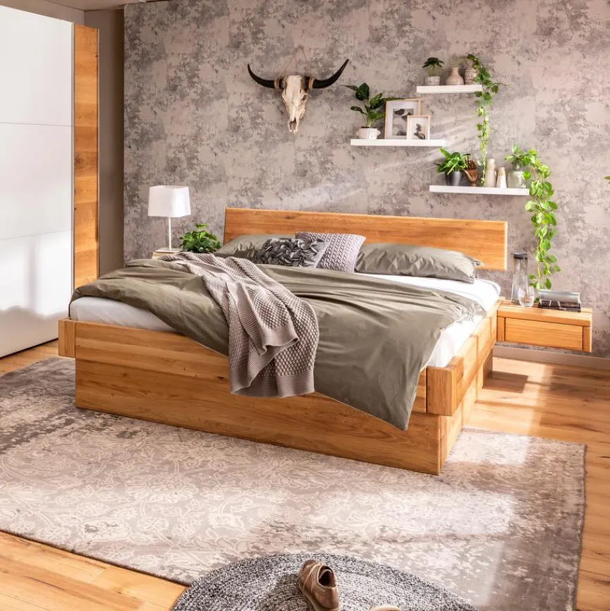 Sale Massivholzbett Omaha 180 x 200 cm Betten