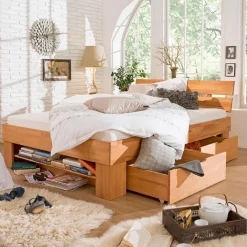 Elfo Betten|Massivholzbett Sofie 180 x 200 cm