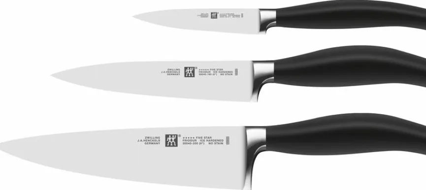 Zwilling Schneidwaren|Messerset Five Star 3tlg.