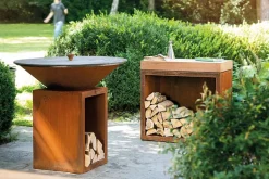 OFYR Outdoor-Kochstelle Classic Storage Corten 100